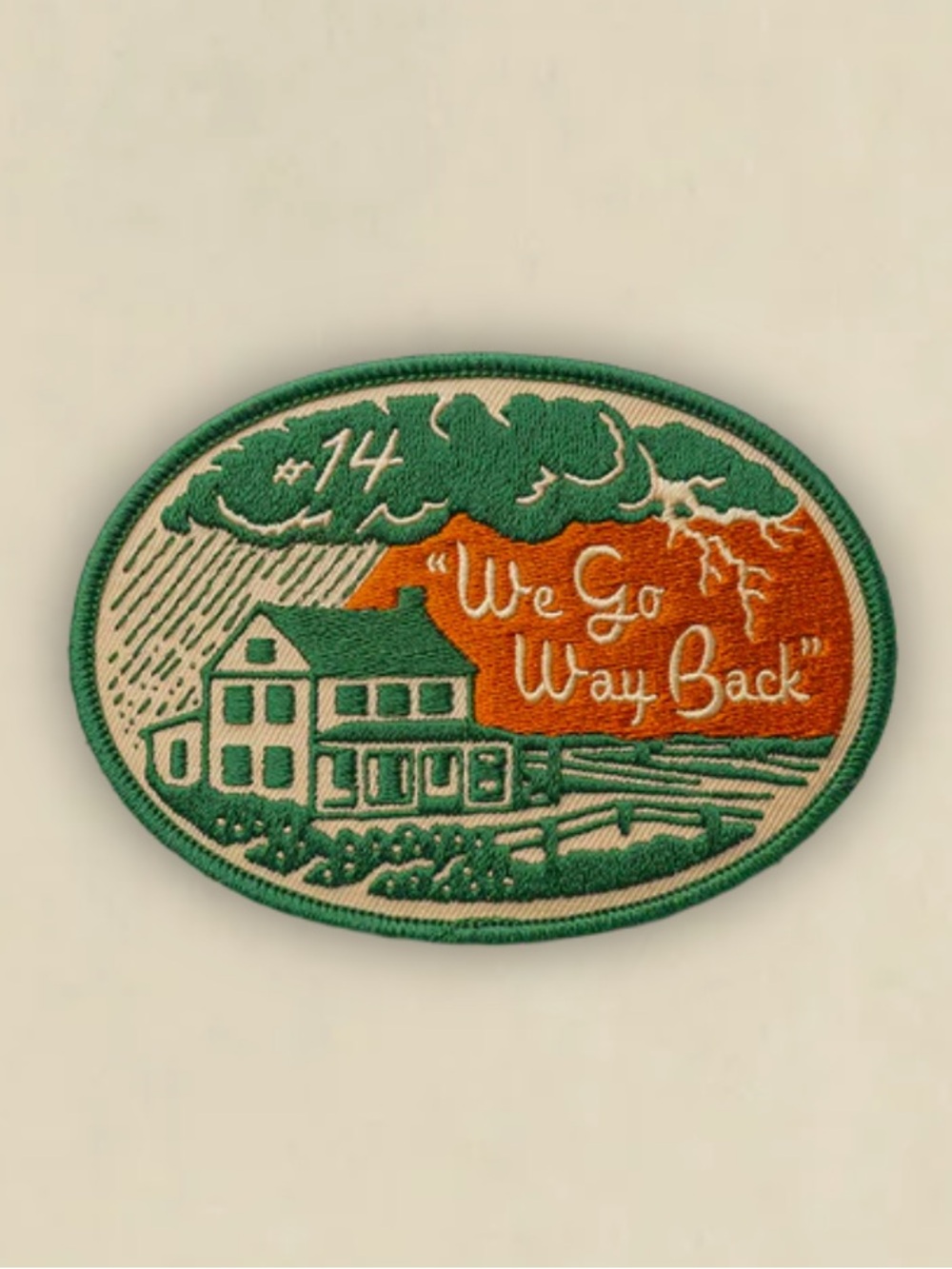 Noah Kahan The Great Divide “We Go Way Back” Embroidered Patch NEW